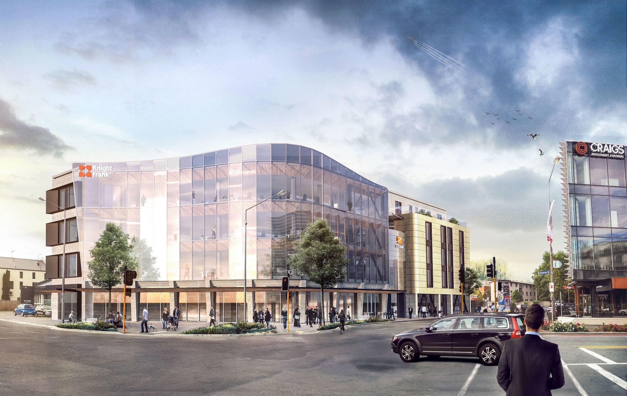 Sudima Christchurch City Kültér fotó The proposed new building for the University of New Brunswick's Faculty of Engineering and Computer Science.